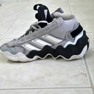 Adidas Basketball Gray And Black (Chunky) Shoes